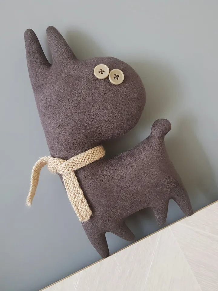 Stuffed Horse sewing pattern PDF and Tutorial in English, stuffed animal sewing diy, rag doll pattern