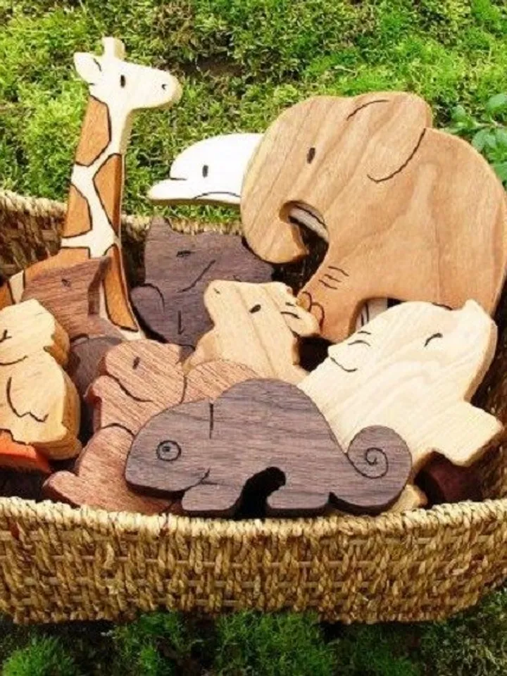 Digital Template Cnc Router Files Kids Toys Cnc Files for Wood Laser Cut Pattern