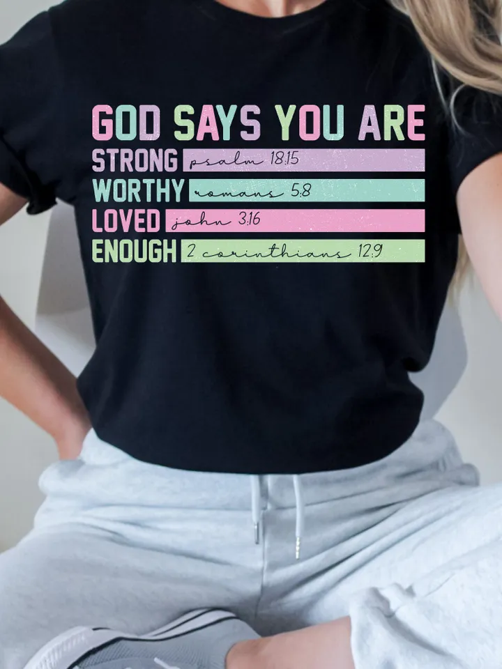 God says you are Easter png, Jesus Easter png, Peeps doodle png, christian Easter png, trendy Easter bible verse png, easter faith shirt png