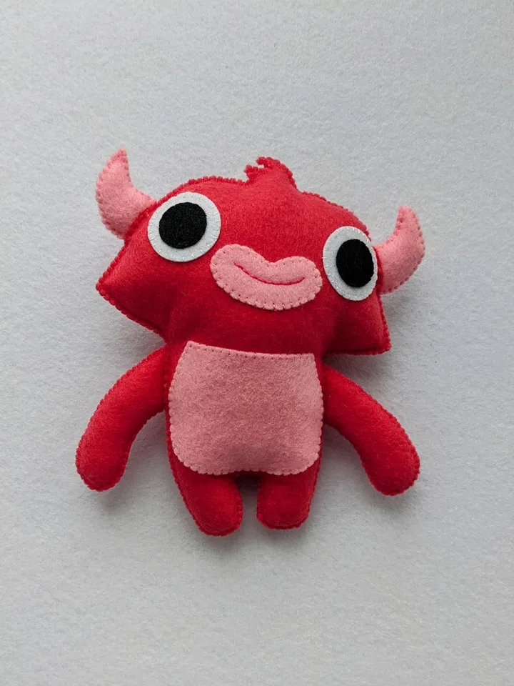 Endless alphabet Monsters Felt toys, Endless Numbers - Pinkerton Monster