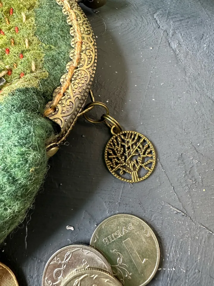 Coin purse Mushrooms