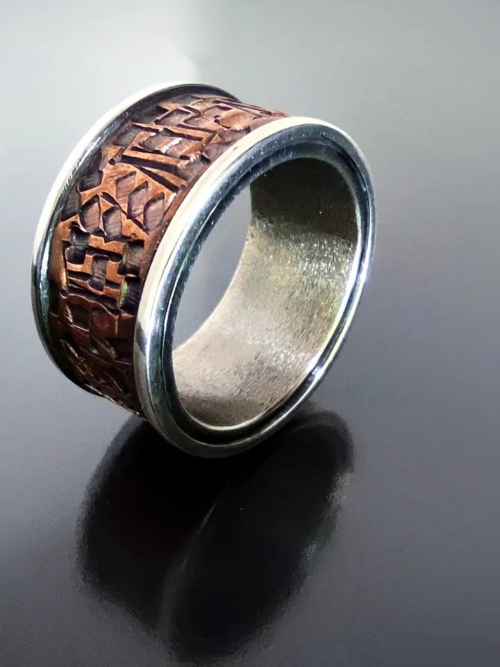 Designer ring - handmade