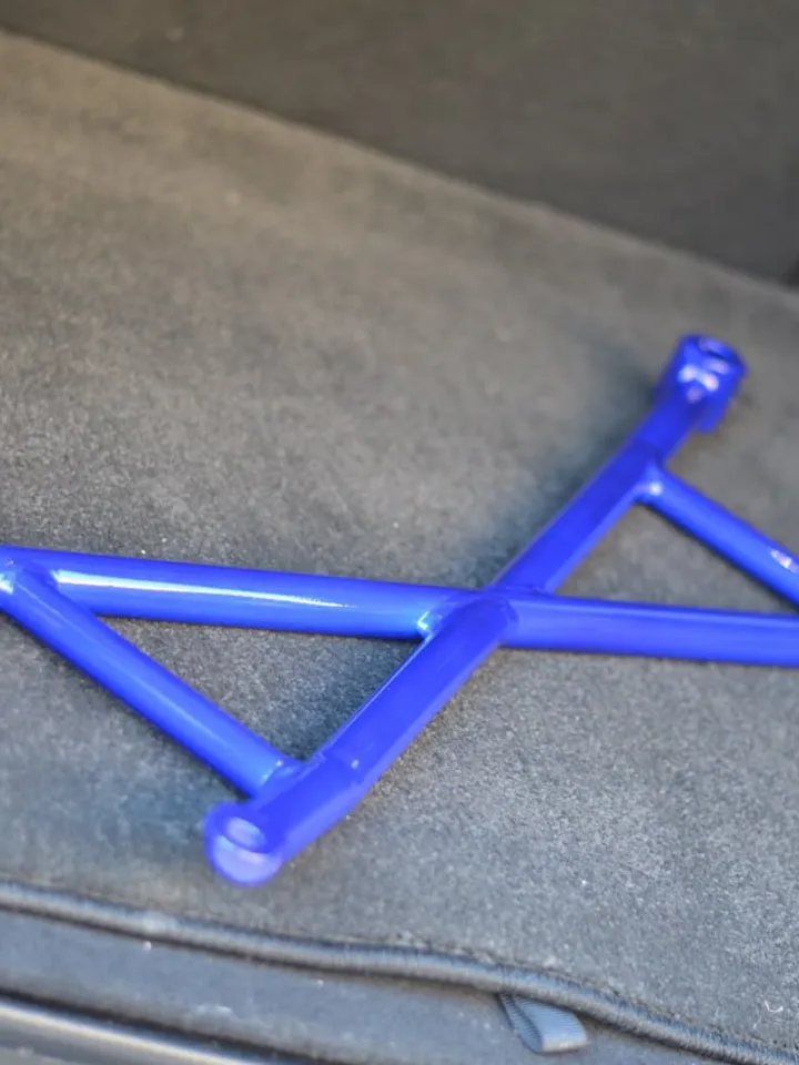 RTP Front Lower sway Bar X-Brace Xbar for BMW e34 Crossbar