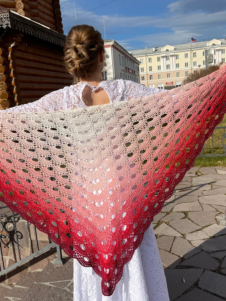 Crochet shawl scarf,Prayer shawl for women, Shoulder cape ,Boho rustic bridal wrap,Shawls and wraps,Mother's day gift