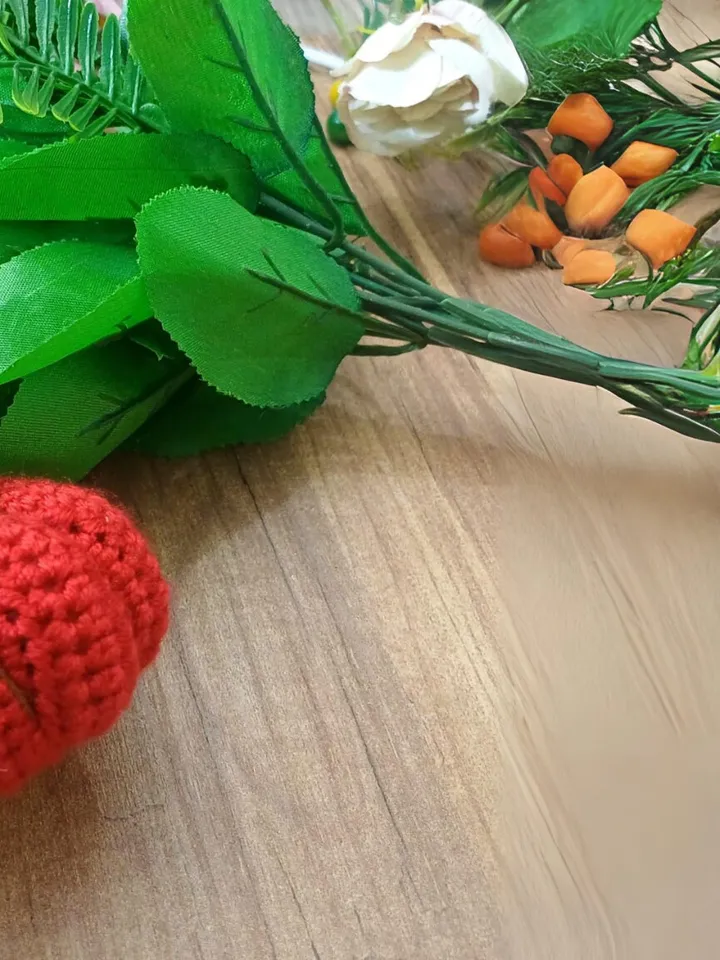 Crochet Halloween Pumpkin Keychain Pattern - Stylish Halloween Easy Crochet Pattern