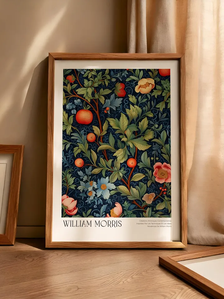 William Morris Wall Art, Vintage Botanical Print, Floral Poster Arts Decor, Digital Download, William Morris Print Digital Download AA20