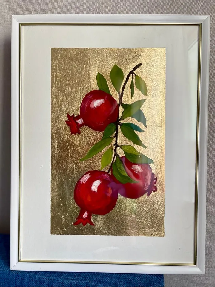 Still life painting "Garnet"