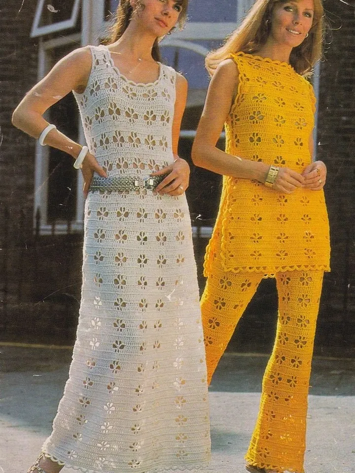 Crochet trousers pattern, crochet pants women, easy crochet women pdf instant download