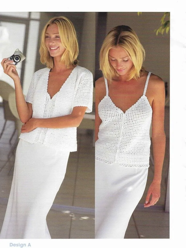 Crochet Cardigan pattern, crochet pattern top, Women cardigan S to XXL Lace Evening Summer Instant Download