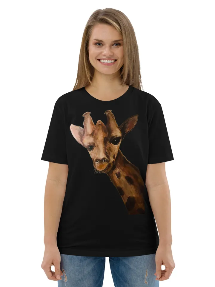 Girrafe Unisex organic cotton t-shirt
