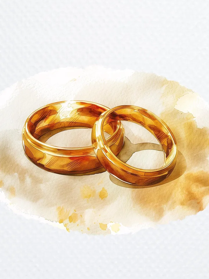 10 Wedding Rings PNG Bundle, Wedding Watercolor Clipart for sublimation, Wedding High Quality PNGs pack, Digital download, Paper crafts