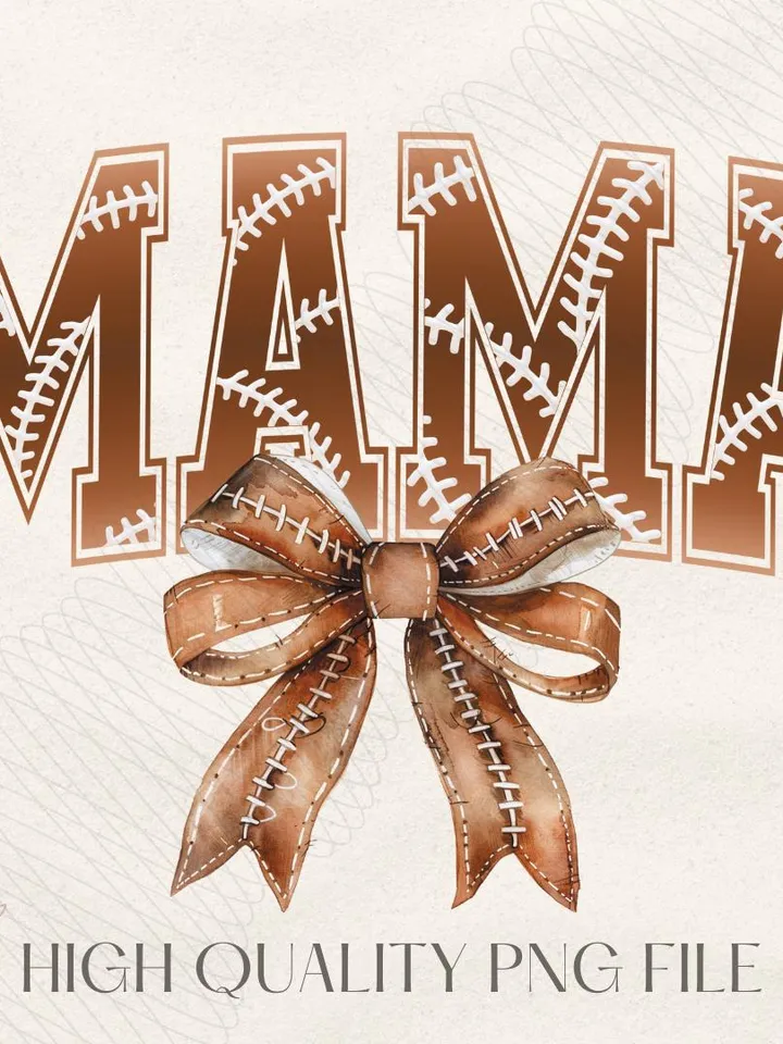Football Mama png design sublimation png retro mama png game day png design varsity mama png,Coquette Bow png tee shirt png football mom