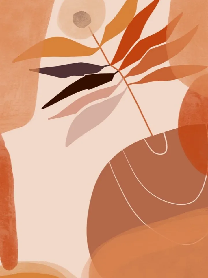 Palette Burn Orange for Procreate - Warm Fire & Sunset Color Palette