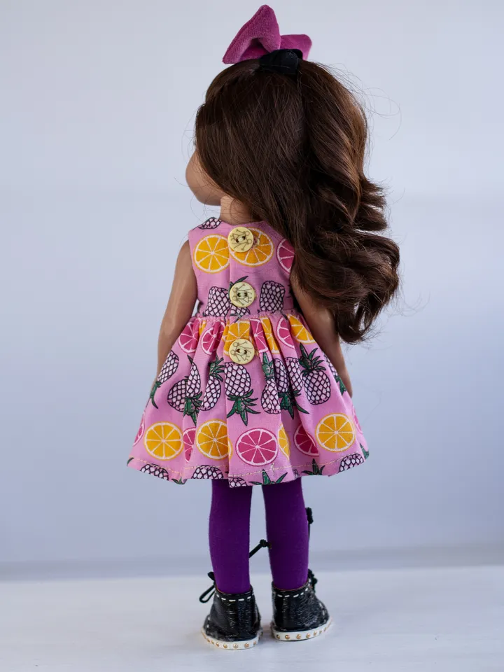 Little Darling by Dianna Effner doll clothes, 13 inch doll clothes, Paola Reina outfit, Set of dolls clothes, Doll cloth