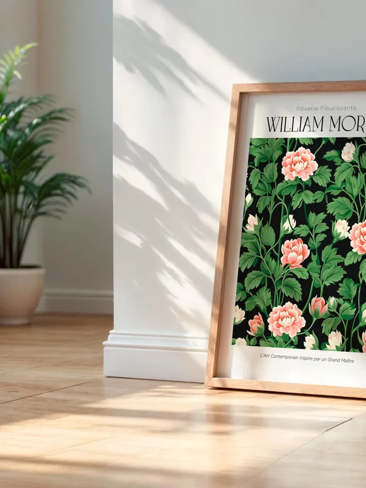 William Morris Wall Art, Vintage Botanical Print, Floral Poster Arts Decor, Digital Download, William Morris Print Digital Download AA9