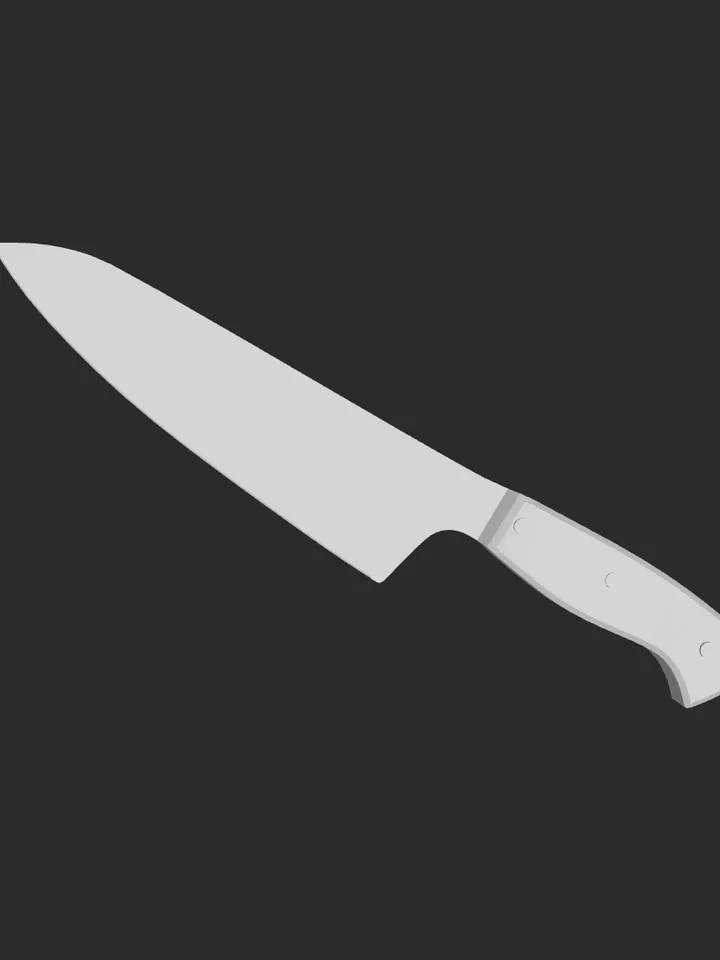 3D MODEL Miniature big knife model ready to print