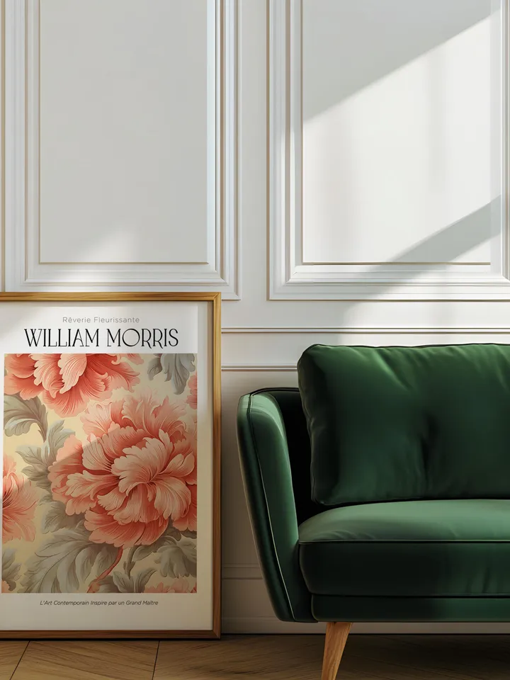 William Morris Wall Art, Vintage Botanical Print, Floral Poster Arts Decor, Digital Download, William Morris Print Digital Download AA7