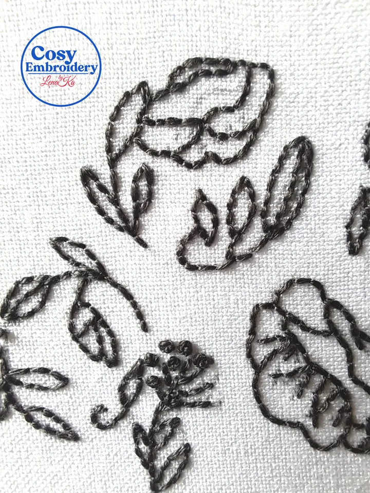 Personalized Pet Paw Embroidery Pattern Custom Dog Cat Name Design Step-by-Step Beginner Friendly PDF Tutorial DIY Unique Hoop Art