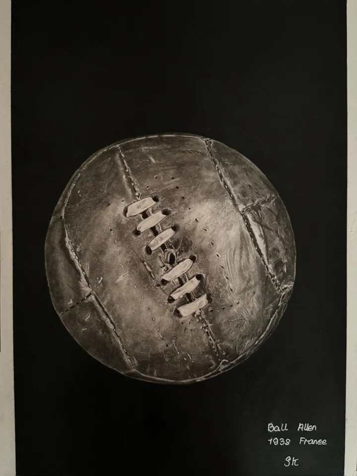 “World Cup ball” 1938 France №3 from 16 pcs“ art collection 4