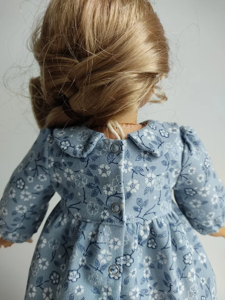 PDF sewing pattern for American Girl dolls.