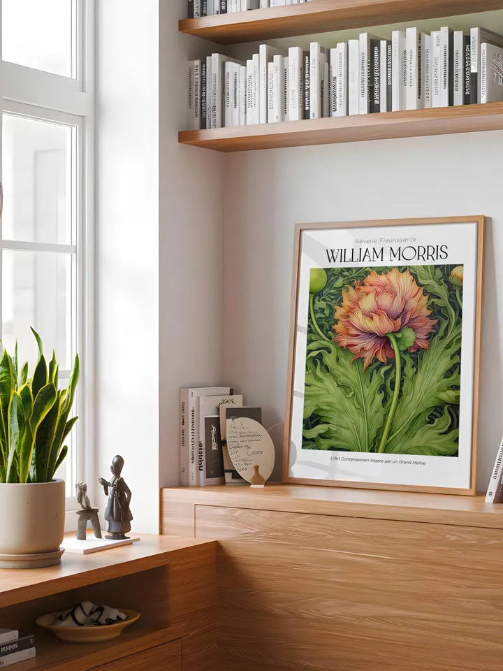 William Morris Wall Art, Vintage Botanical Print, Floral Poster Arts Decor, Digital Download, William Morris Print Digital Download AA6