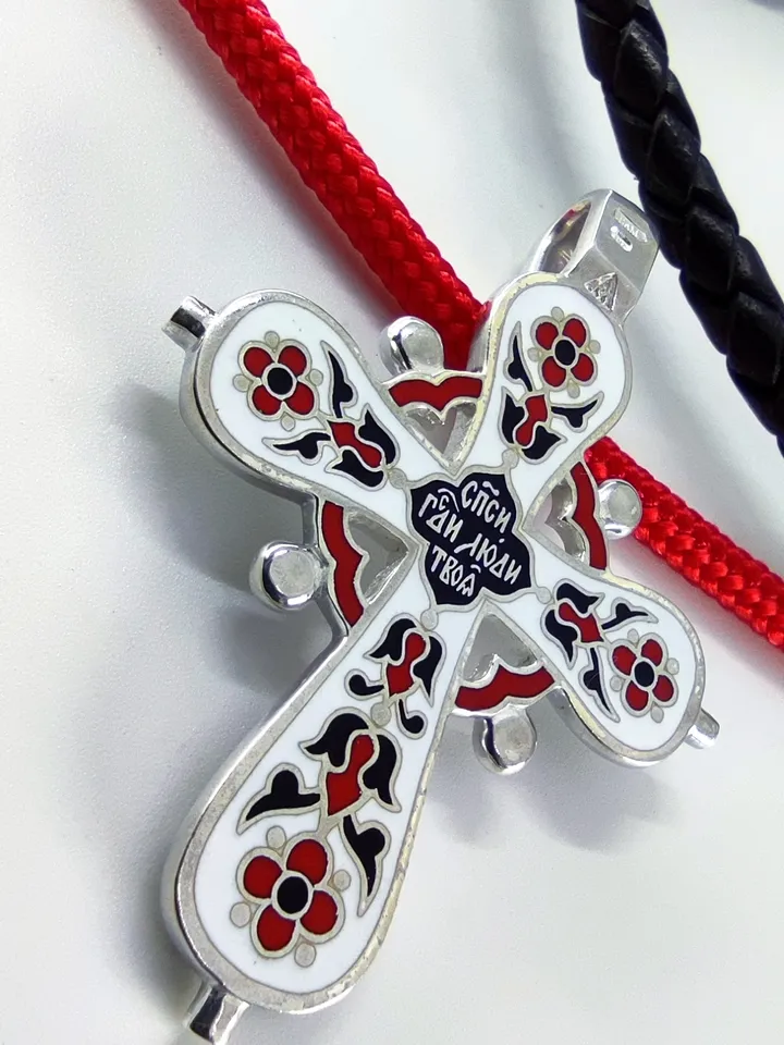 Beautiful silver cross