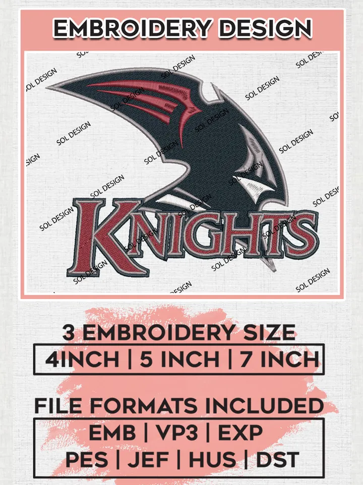 NCAA Knights Team Head Mascot Logo embroidery designs, NCAA Bellarmine Knights Logo Machine embroidery designs, NCAA Team Logo embroidery designs, NCAA Game Day Machine embroidery designs, Digital Download