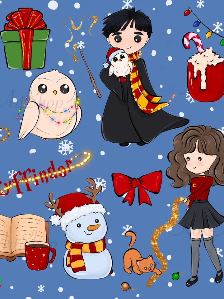 Magic Clipart, Magic PNG, Wizards PNG, Wizard clipart, Wizarding school, Magic school, Magic owl, Christmas in Magical school