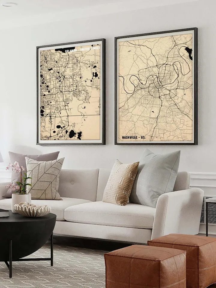 35000 USA & EU City Map, Digital Download, City Map Download, Printable art,Map Art,City Map Print, Valentines Day Gift, digital Prints