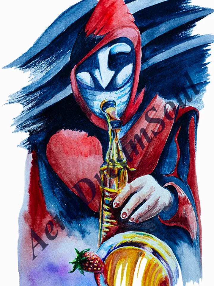 Musician artist of Half-life with saxophone, sax, jazz love music, cup, shirt, Clipart PNG, Digital Art by AeroDreamSoul