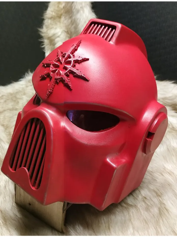 Dawn of war spacemarine helmet - Warhammer 40k - mark of chaos - cosplay armor