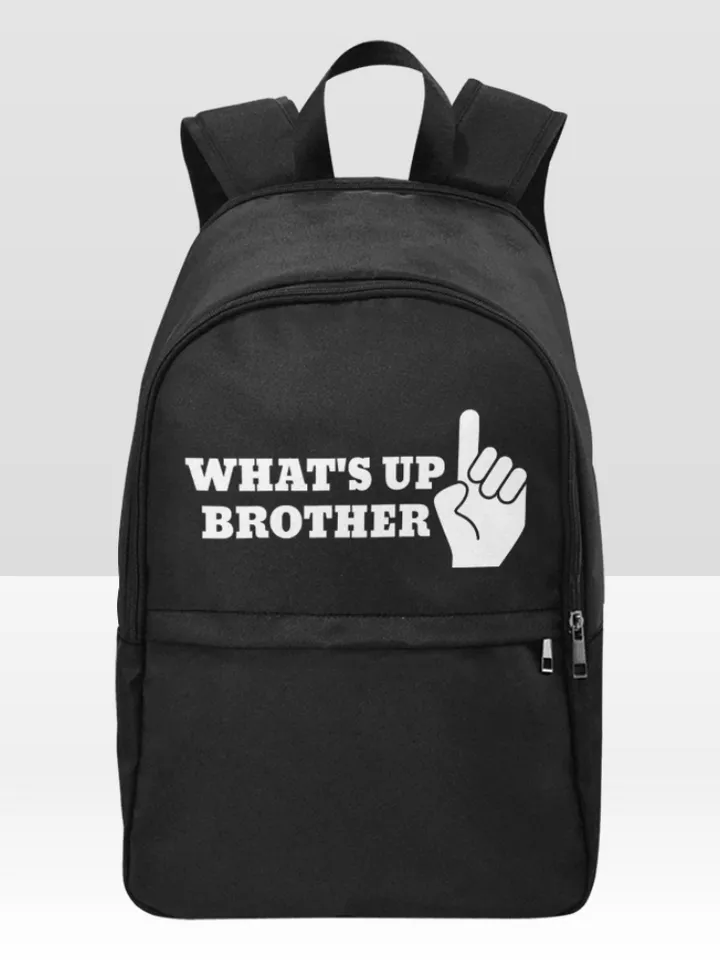 Sketch What's Up Brother Backpack