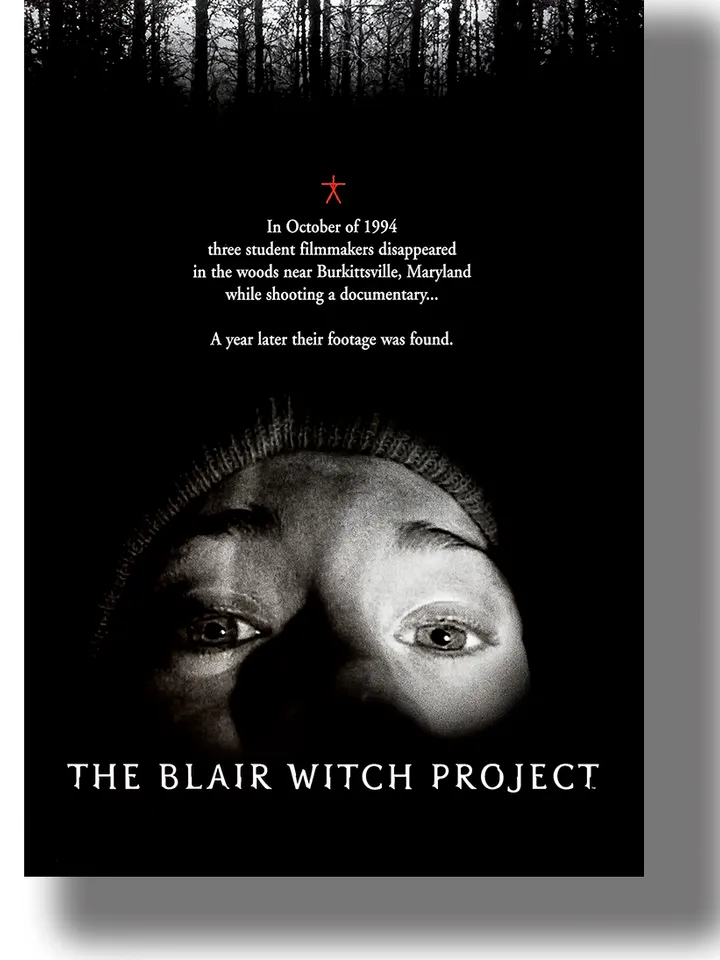 The Blair Witch Project movie poster.