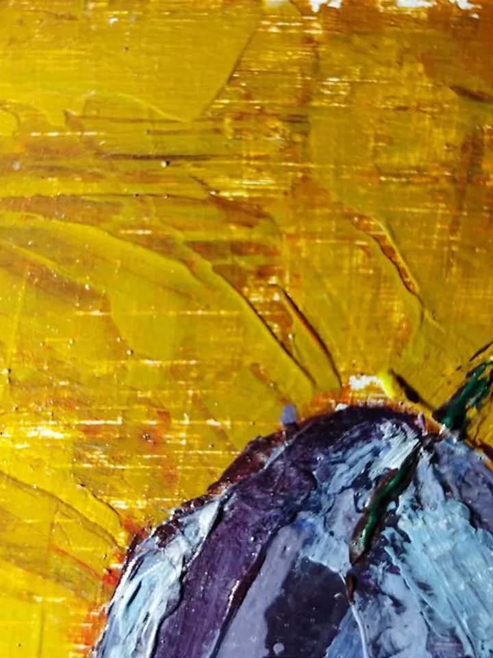 Plum painting kitchen still life fruit wall decoration
