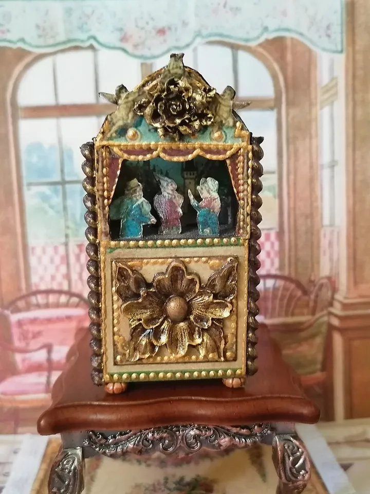 Puppet show. Ancient theater.1:12 scale.