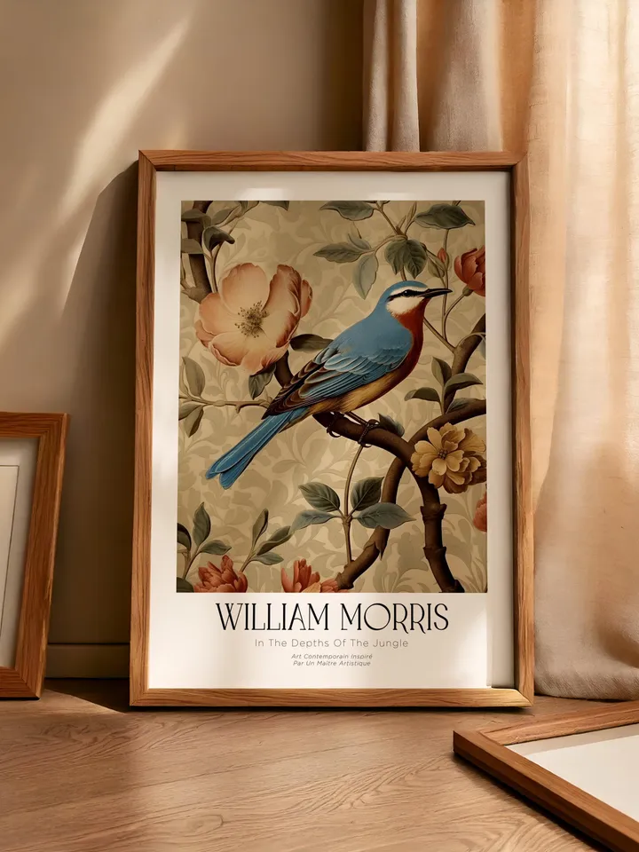 William Morris Wall Art, Vintage Botanical Print, Floral Poster Arts Decor, Digital Download, William Morris Print Digital Download AA3