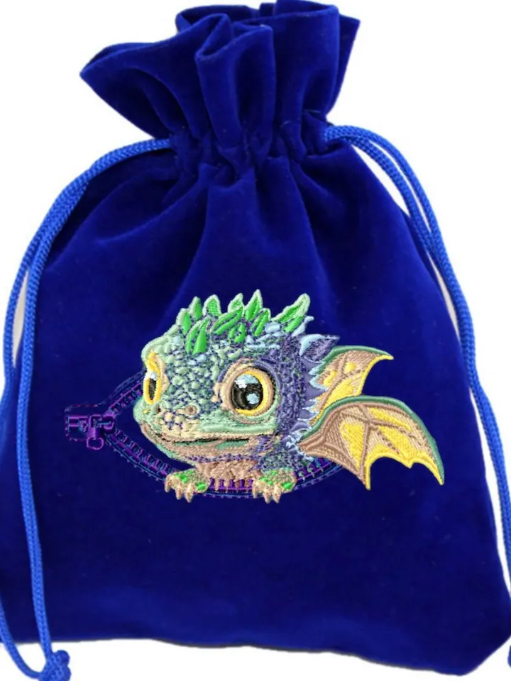 Dragon machine embroidery design baby dragon embroidery pattern