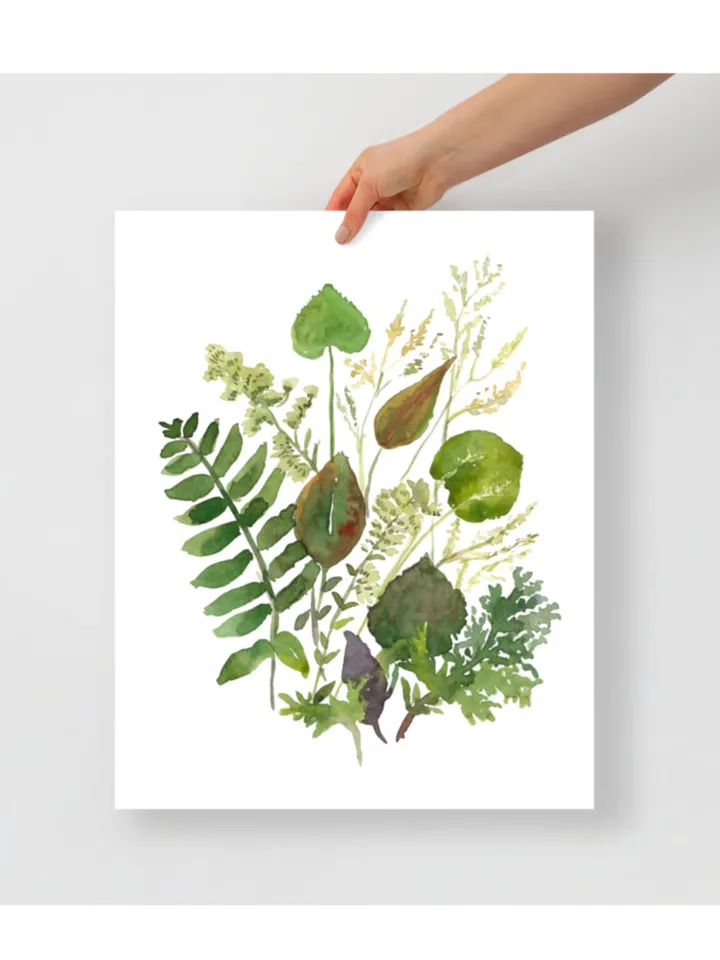 Watercolor Botanical Print Set Of 3 Floral Printable Art Gallery Wall Art Wild Flowers Art Floral Farmhouse Art Wild Flowers Minimalist Art