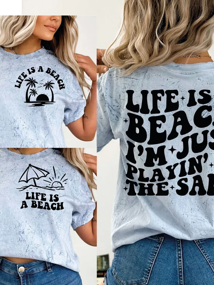 Life’s A Beach svg PNG - Beach Life - Beach Png - I’m Just Playin’ In The Sand png - Beach - Digital Download - Sublimation Design