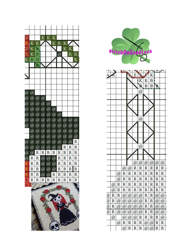 Your Lovely Doll cross stitch pattern