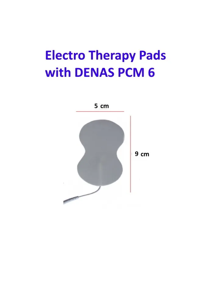 2 PCs Pin Electrode Pads with Connecting Cable for Any Model device of DENAS & DIADENS & Neurodens PCM