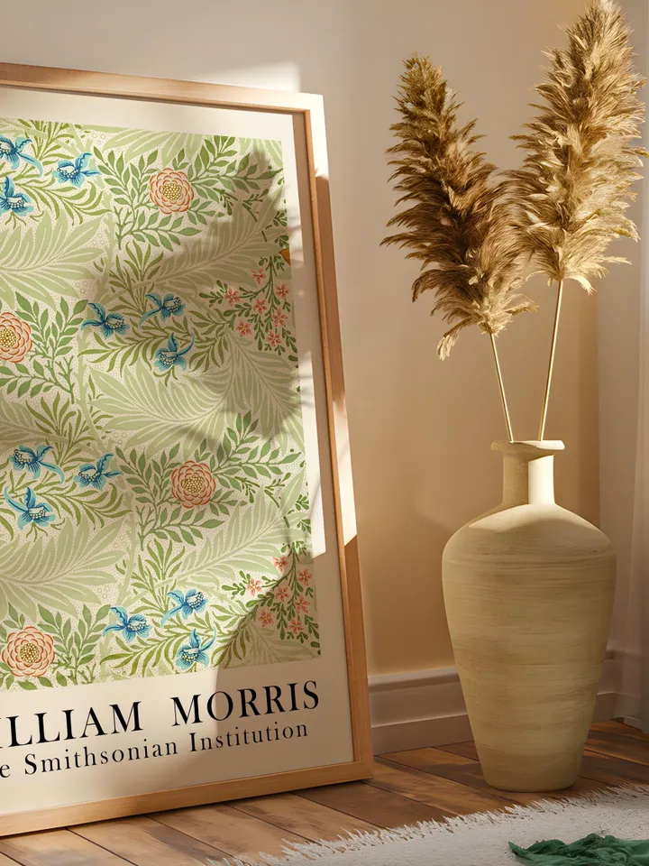 William Morris Wall Art, Vintage Botanical Print, Floral Poster Arts Decor, Digital Download, William Morris Print Digital Download 003