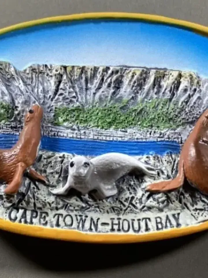 3D Resin magnetic fridge stickers, tourist souvenirs (S.Africa)