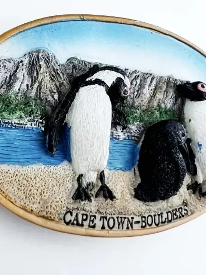 3D Resin magnetic fridge stickers, tourist souvenirs (S.Africa)