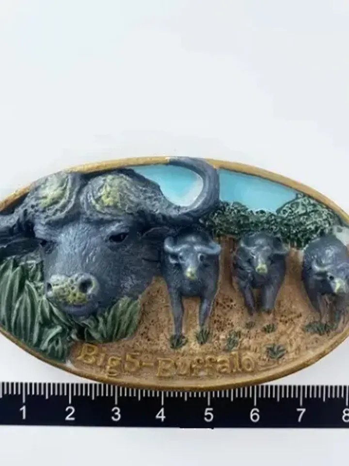 3D Resin magnetic fridge stickers, tourist souvenirs (S.Africa).