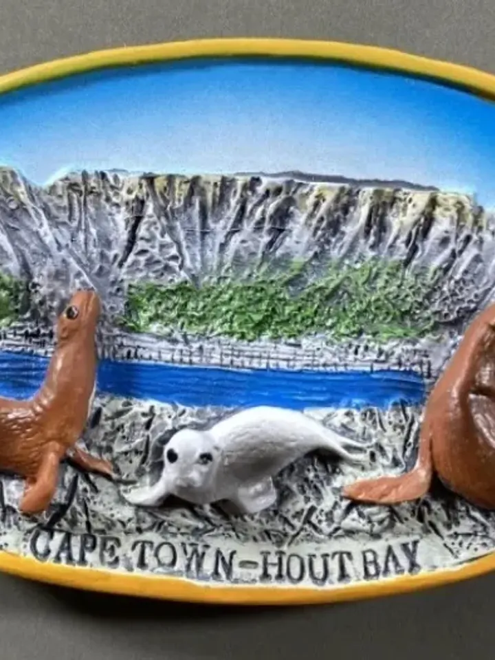 3D Resin magnetic fridge stickers, tourist souvenirs (S.Africa)