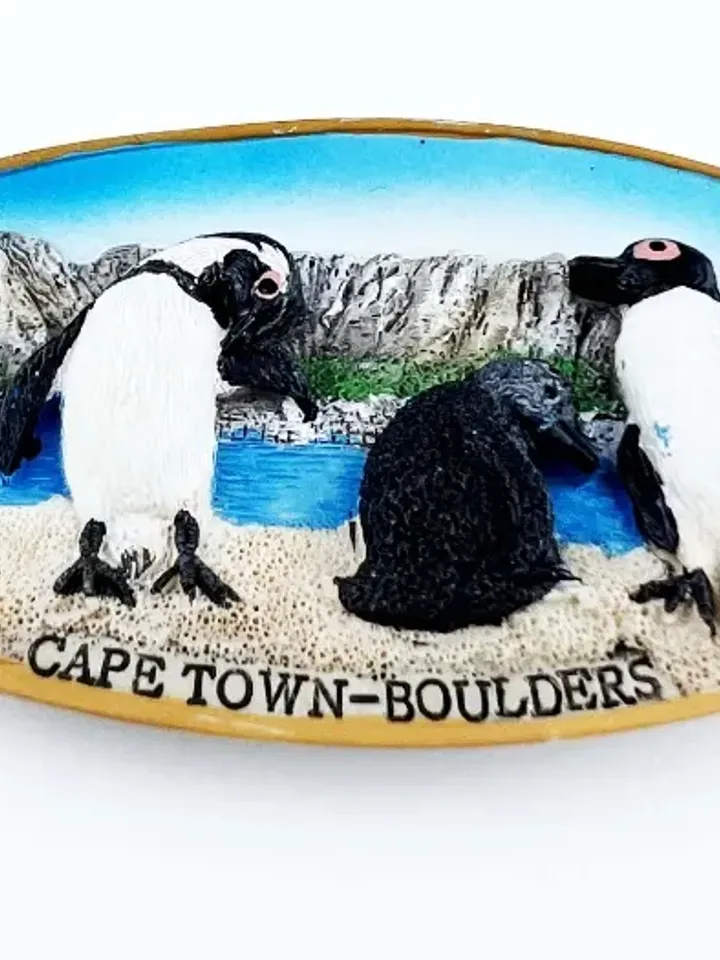 3D Resin magnetic fridge stickers, tourist souvenirs (S.Africa)
