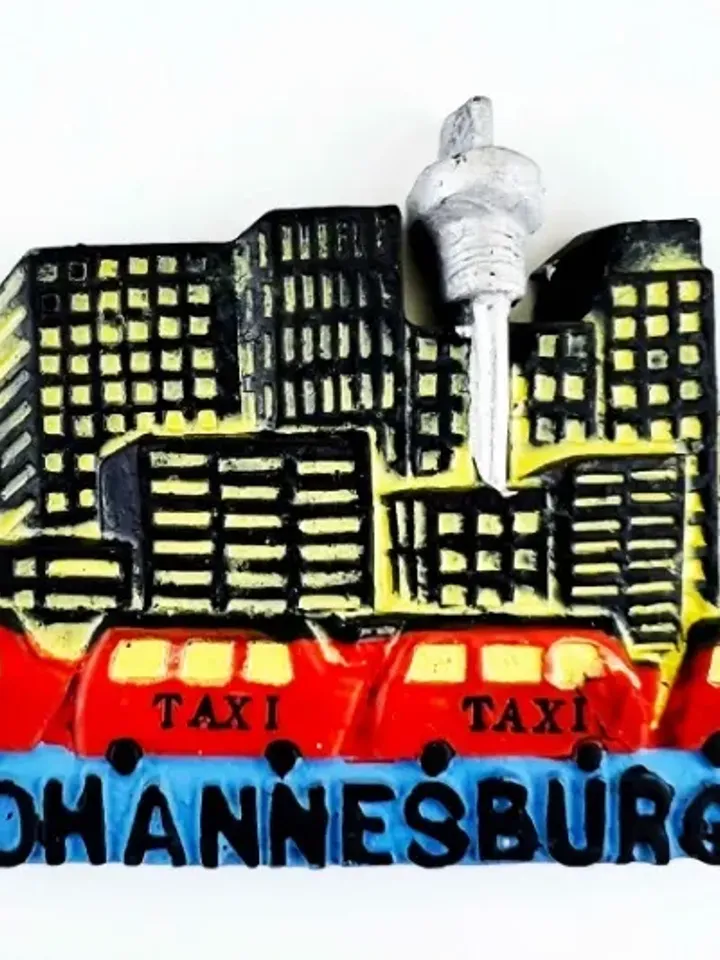 3D Resin magnetic fridge stickers, tourist souvenirs (S.Africa)