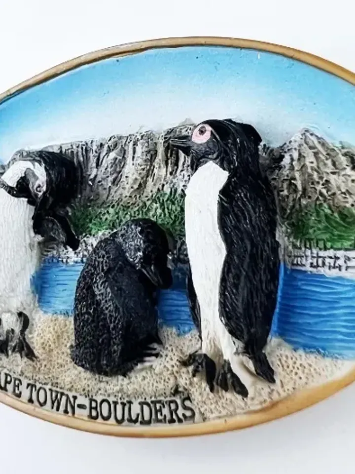 3D Resin magnetic fridge stickers, tourist souvenirs (S.Africa)
