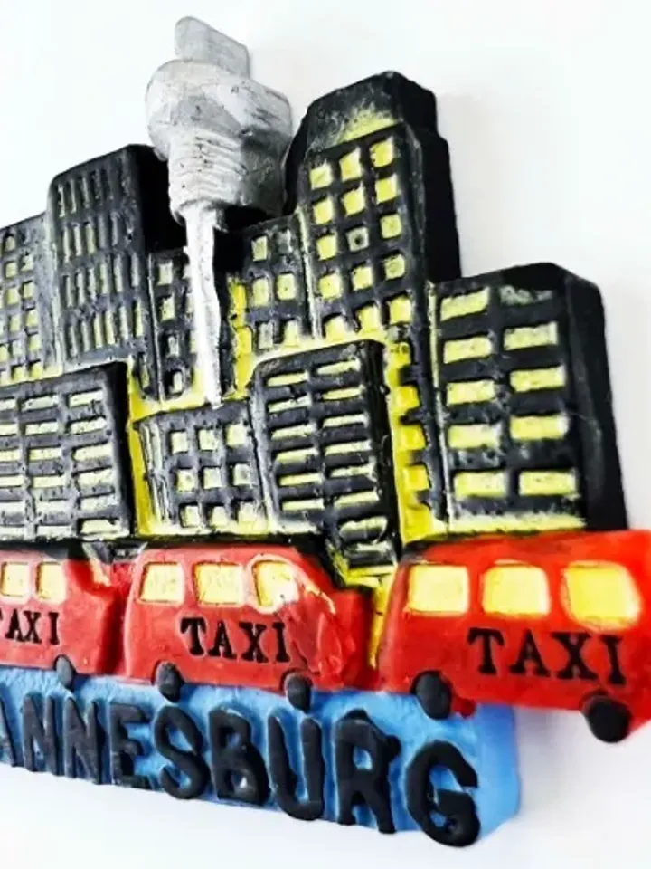 3D Resin magnetic fridge stickers, tourist souvenirs (S.Africa)
